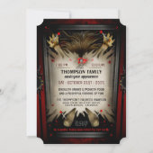 Lil Voodoo Doll Halloween-Party - Einladung (Rückseite)