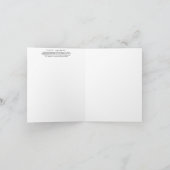 LIL WEATHER - Chow Art Cards Feiertagskarte (Innenseite)