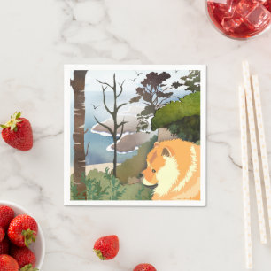 LIL WEATHER Chow - Paper Napkins Serviette