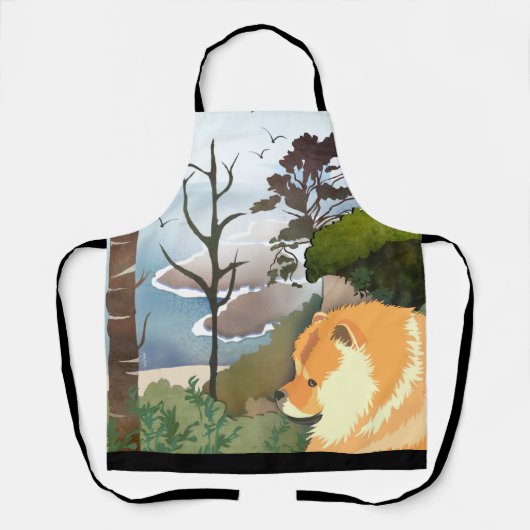 LIL WEATHER Chow - Schürze in 3 Größen (Vorderseite)