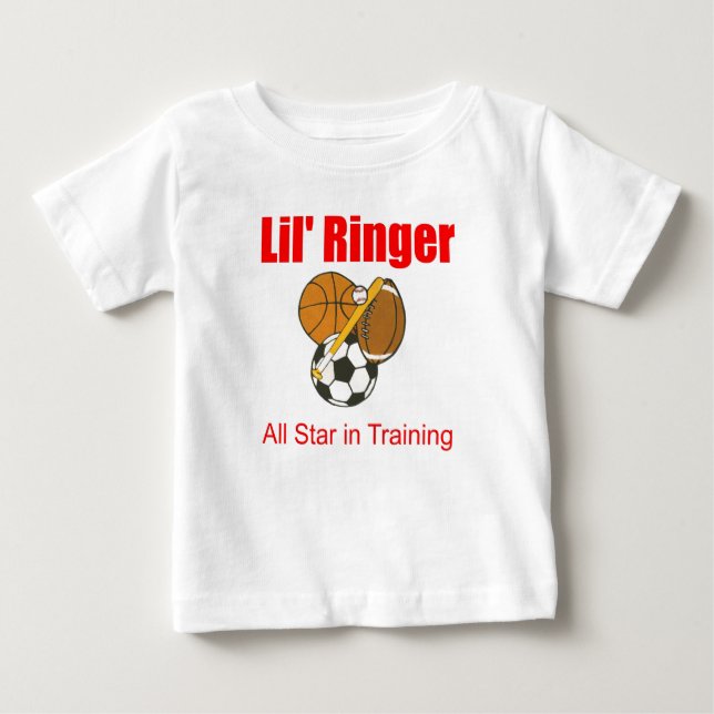 Lil Wecker aller Stern in Training Shirt (Vorderseite)
