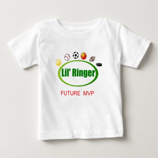 Lil Wecker-Zukunft MVP Baby T-shirt (Vorderseite)