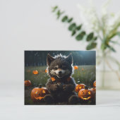 Lil WereWolf Postkarte (Stehend Vorderseite)