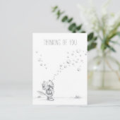 Lil Wolf Bubbles Postcard Postkarte (Stehend Vorderseite)