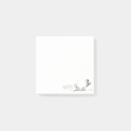 Lil Wolf See-Saw Post-it Notes Klebezettel