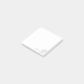 Lil Wolf Zeichne Post-it-Notes Post-it Klebezettel (angewinkelt)