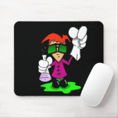 Lil wütende Wissenschaftlerdunkelheit Mousepad (Mit Mouse)