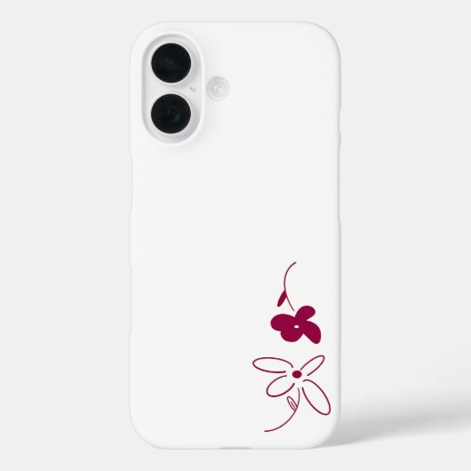 lila 01 Case-Mate iPhone hülle (Rückseite)