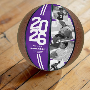 Lila 2025 Abschluss Senior 4 Foto Basketball