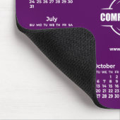 Lila 2026 Werbeunternehmen-Logo Mousepad (Ecke)