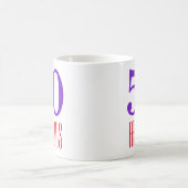 Lila 50 und Fabulous Gift Kaffeetasse (Mittel)