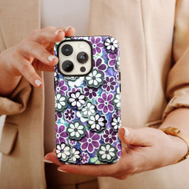 Lila 60er Hippie iPhone | 60er Hippie iPhone 13 Case-Mate iPhone Hülle