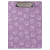 Lila Abbildung Klemmbrett (Vorderseite)