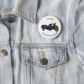 Lila Abbildung von Nebenkraftwagen Button (Beispiel)