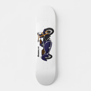 Lila Abbildung von Nebenkraftwagen Skateboard