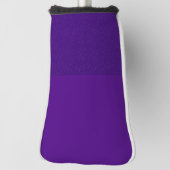 Lila Abdeckung für den Golf mit Split Tone Headcover (Rotieren 90)