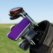 Lila Abdeckung für den Golf mit Split Tone Headcover (In Situ)