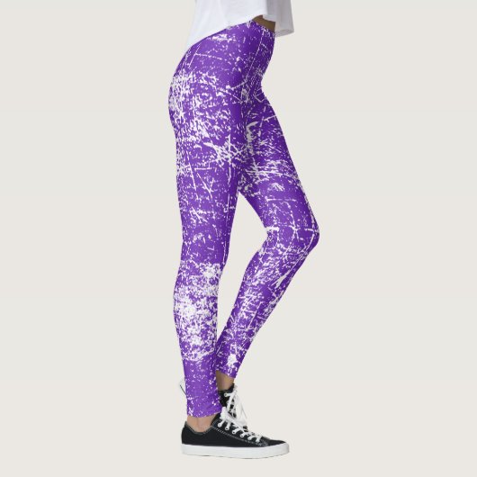 Lila abgenutzt leggings (Rechts)