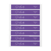 Lila Abschluss (Bogen)