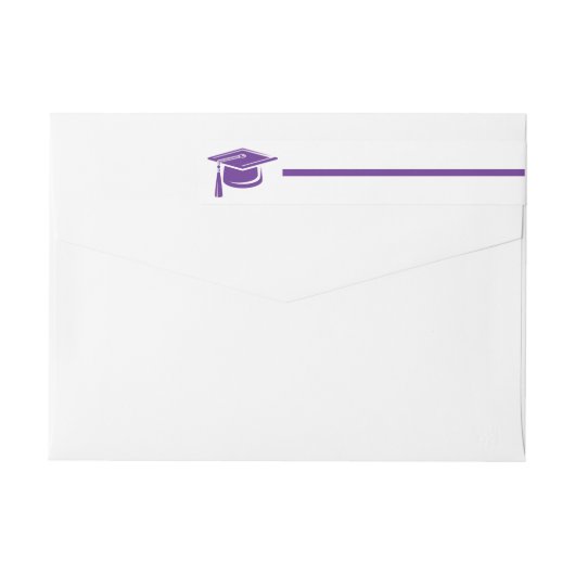 Lila Abschluss mit Fettkappe (Rückseite)