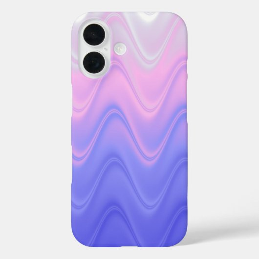 Lila Abstrakt Case-Mate iPhone Hülle (Rückseite)