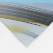 Lila abstrakt fleecedecke (Ecke)