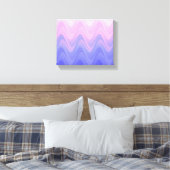 Lila Abstrakt Leinwanddruck (Insitu (Schlafzimmer))