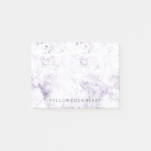 Lila Abstrakt Post-it Klebezettel (Vorderseite)