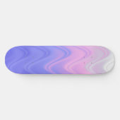 Lila Abstrakt Skateboard (Horizontal)