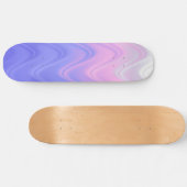 Lila Abstrakt Skateboard (Horizontal)