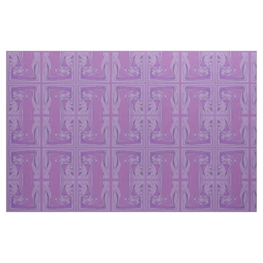 Lila Abstrakt Stoff (Fat Quarter (45,7 x 55,9 cm))