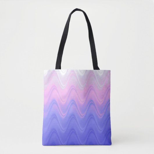 Lila Abstrakt Tasche (Vorderseite)