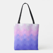 Lila Abstrakt Tasche (Rückseite)