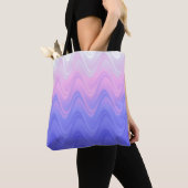 Lila Abstrakt Tasche (Von Nahem)