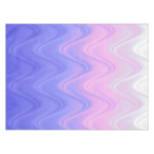 Lila Abstrakt Tischdecke (Vorderseite (Horizontal))