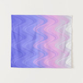 Lila Abstrakt Wandteppich (Vorderseite (Horizontal))