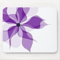 Lila Abstrakte Blume