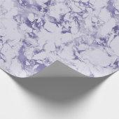 Lila Abstrakte Fantasie Geschenkpapier (Ecke)