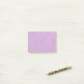Lila Abstrakte Farbe Post-it Klebezettel (Auf Schreibtisch)