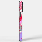 Lila Abstrakte Marmorfarbe Case-Mate iPhone Hülle (Rückseite / Rechts)