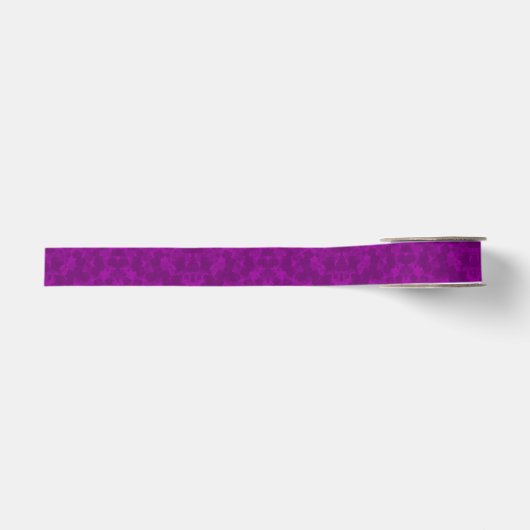Lila Abstrakte Ribbon Ripsband (Vorderseite)