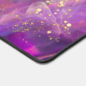 Lila Abstrakte Schreibtischmatte (Ecke)