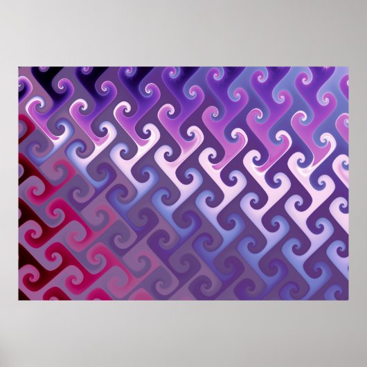 Lila Abstrakte Textur Poster (Vorne)