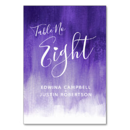 Lila abstrakte Tischnummer 8 der modernen Kunst