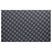 Lila abstrakter Blumenstoff Stoff (Fat Quarter (45,7 x 55,9 cm))