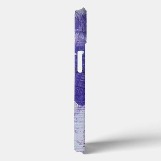 Lila Abstrakter iPhone-Fall im Mondberg Case-Mate iPhone Hülle (Rückseite / Rechts)