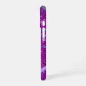 Lila Abstrakter Traum iPhone 16 Hülle (Linke Seite)