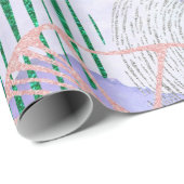 Lila abstraktes Design Geschenkpapier (Rolleneckpunkt)