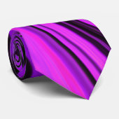 Lila abstraktes Design Krawatte (Gerollt)