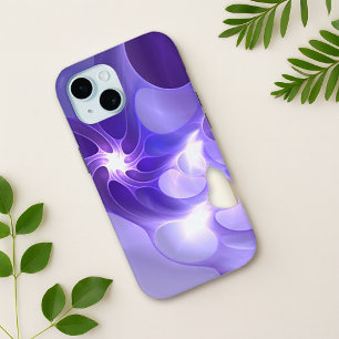 Lila Abstraktes Glühen Case-Mate iPhone Hülle